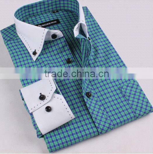 Classic slim fit formal shirts for man office shirts cotton shirts for man MOQ 5PCS