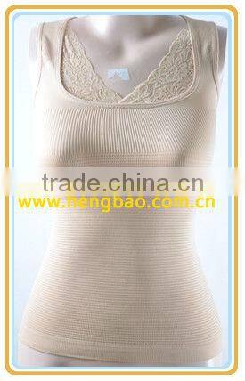 seamless control wear with lace