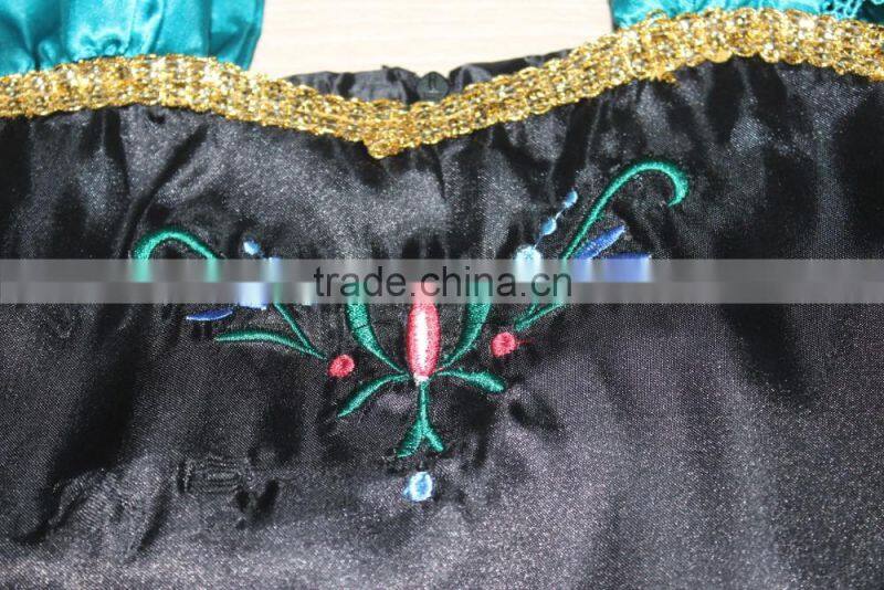 GZY 2016 latest dress designs for flower girls for 6-16 years old