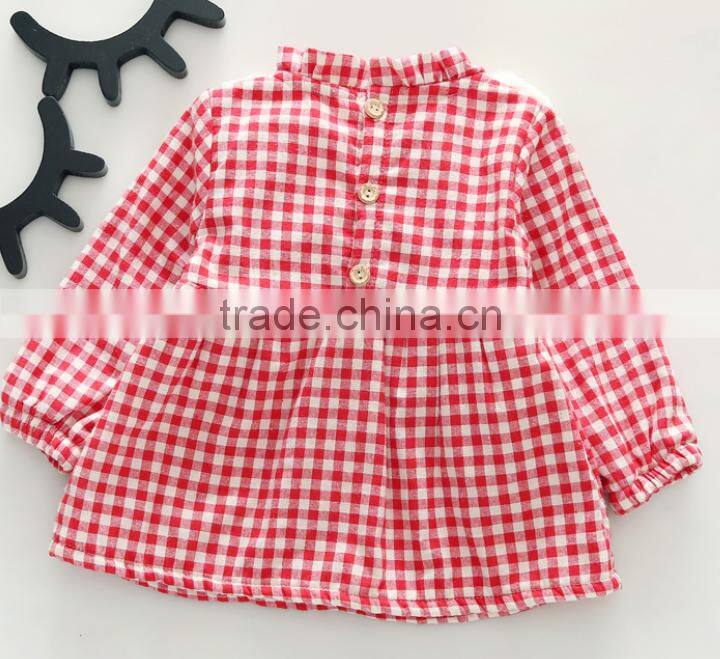 2016 Hot children baby dress stripes baby winter dress picture