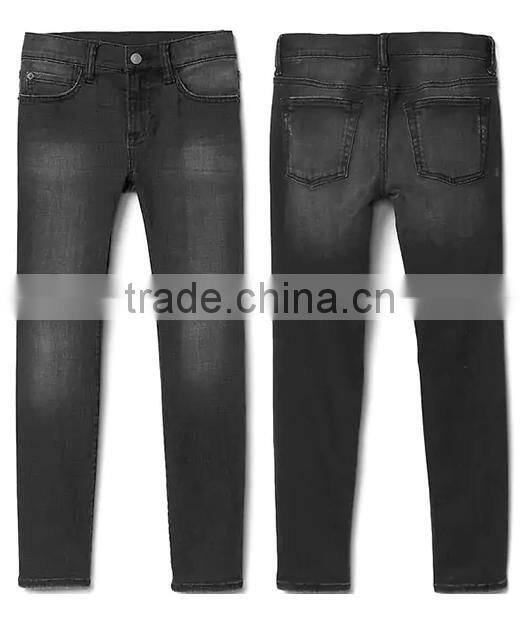 Latest designer kids demin jeans pants wholesale China children boys fashion jeans