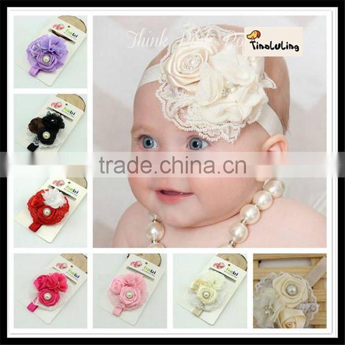 baby hair accessories, headbands felt craft vintage hair accessoreis TLLC-42