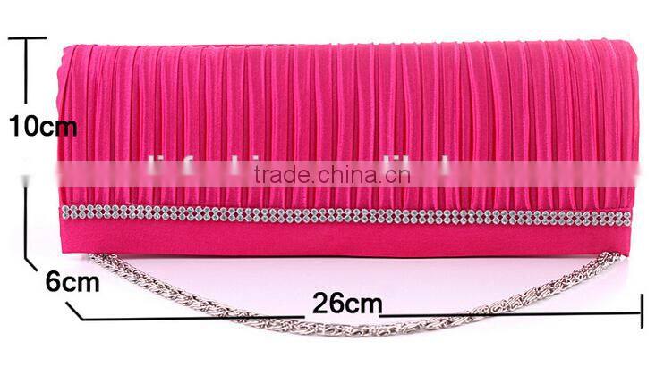 2015 new crstyal design ladies vanity bags