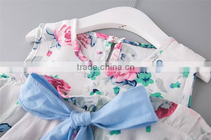 SS-982G Cheap Clothes From Turkey Kids Clothing Company Floral Baby Girl Clothes