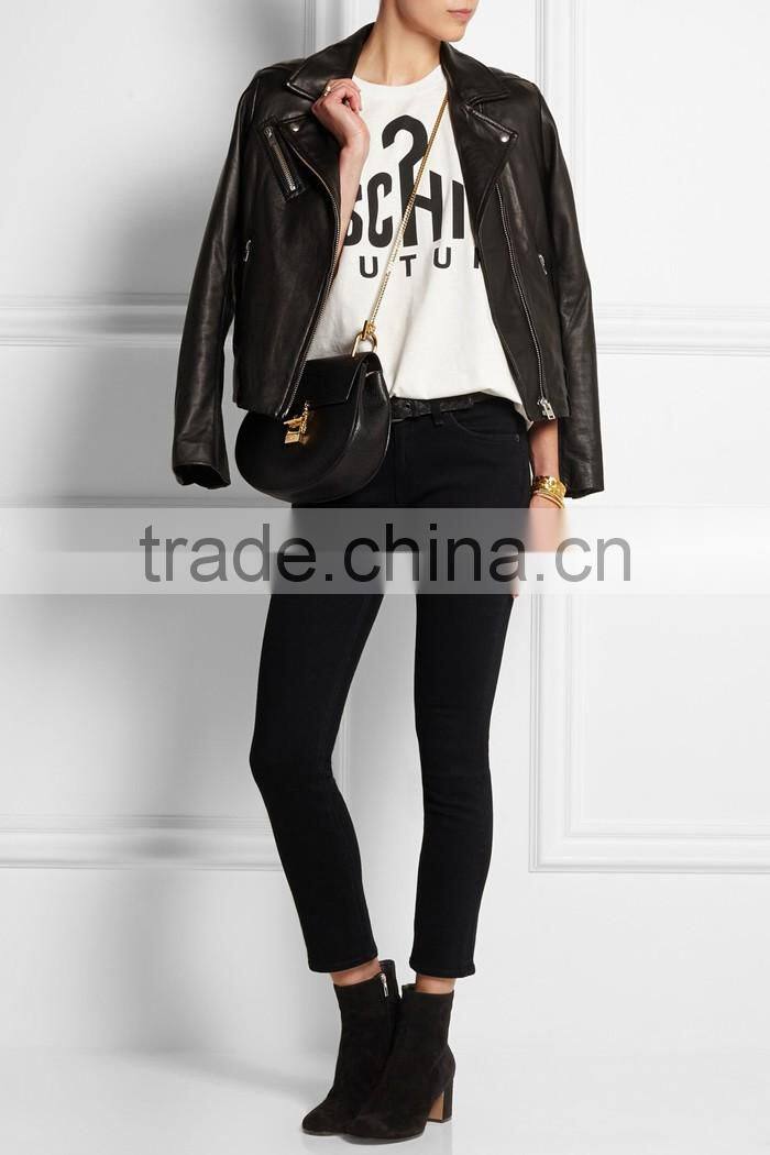 Oversized white printed cotton print t-shirt for sale