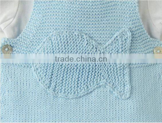 2015 Fashion baby romper knitting patterns baby smocked romper