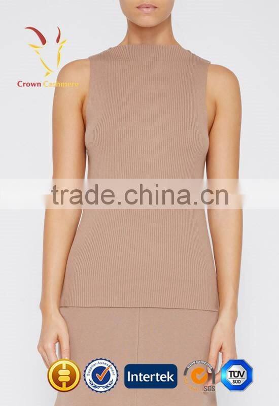 Sexy Sweater Pullover Sleeveless Women Cashmere Sweater