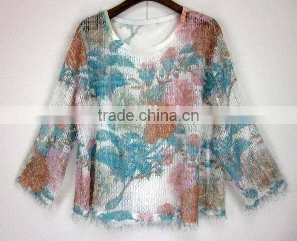 OEM production in china sweater viscose sweater big size mama sweater