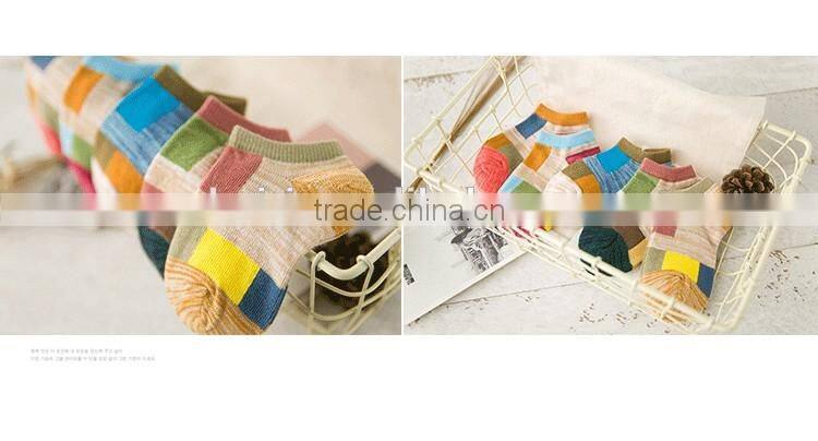 Candy color baby boat socks Autumn unisex kids socks