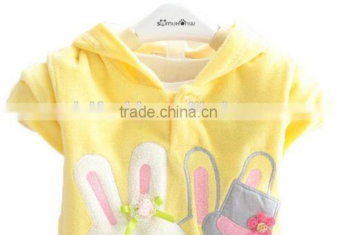 cheap cotton polyester high quality casual girl clothes sets sweet kids clothes children velvet clothing
