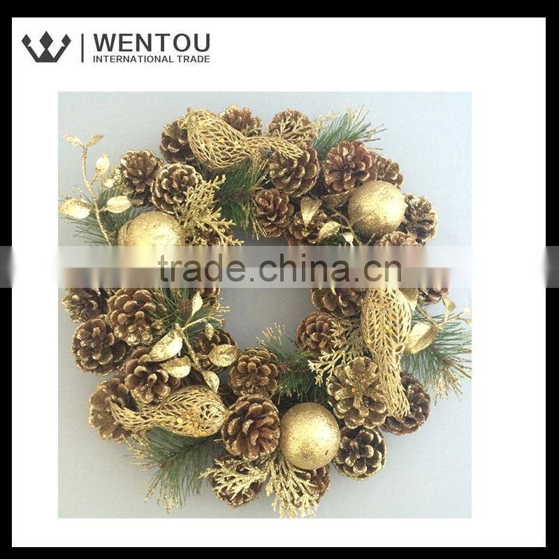 wholesale New design pine tree Christmas Wreath
