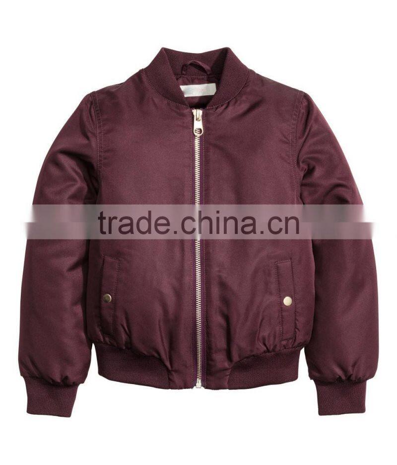 Padded Bomber Jacket of kids baseball stylish varsity jacket