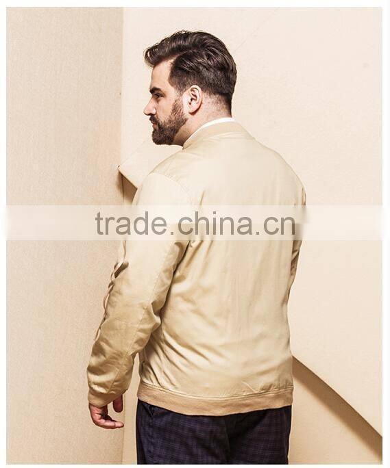 Mens spring new arrival plus size fashion baseball jacket clothes