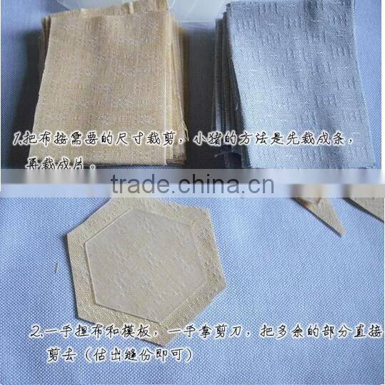 High quality 54PCS mixed styles DIY fabric Colver Clear Acrylic quilt tools/patchwork templates