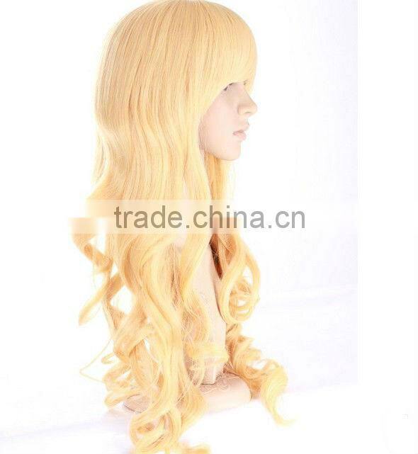 Ombre Wig,Long Curly Cosplay Hair Wigs,Dubaa Fashion