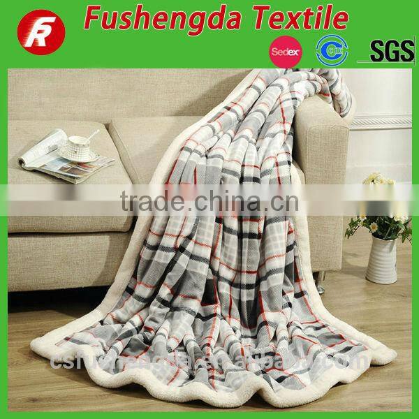 Super soft mink blanket/blanket 100% polyester pv plush