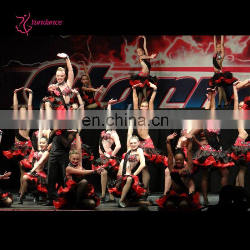 L-1095 Handmade best 90 dance costume