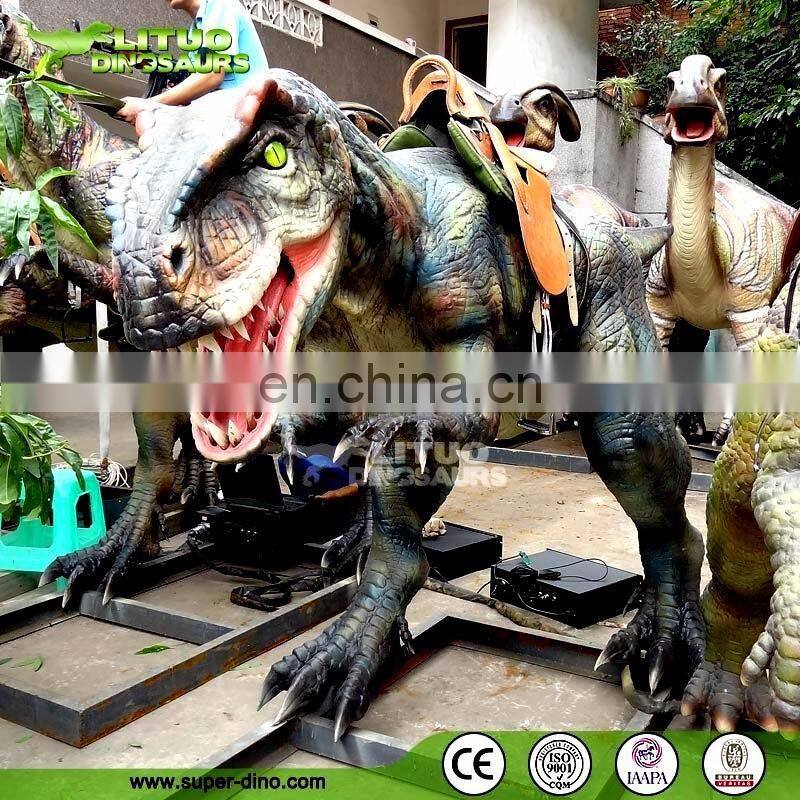 Hot Sale Outdoor Animatronics Dinosaur Playground Equipment