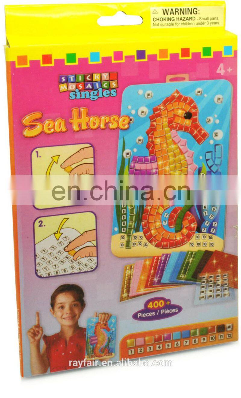 DIY mosaic art/sequin craft/Diy toys/