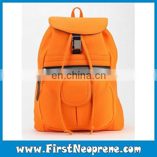 Black Promotional Gift Boys Neoprene Backpack