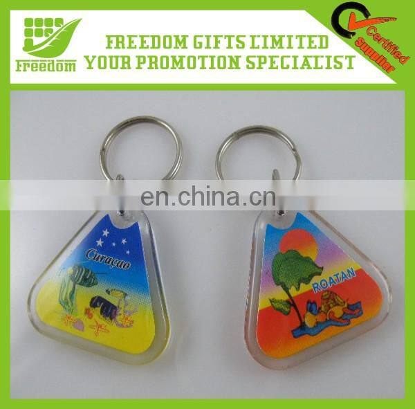 Cheap Acrylic Bottle Opener Keychain