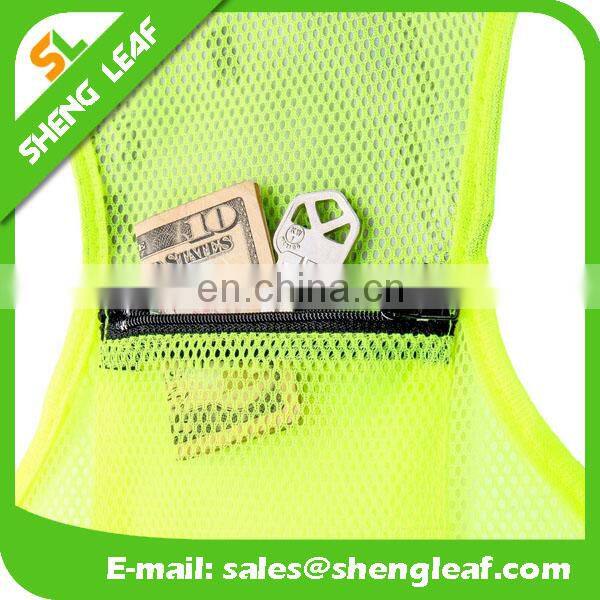 2017 high quality of 110g polyester mesh safety vest