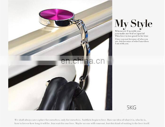 folding bag purse hook handbag hanger holder