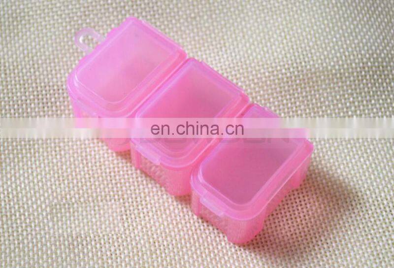 High Quality Medicine Case Travel Weekly Durable Colorful Pill Bottle Holder