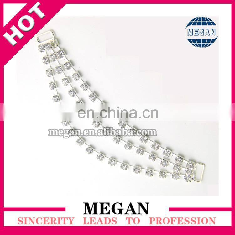 Bottom Bikini Rhinestone connector side Piece Chain