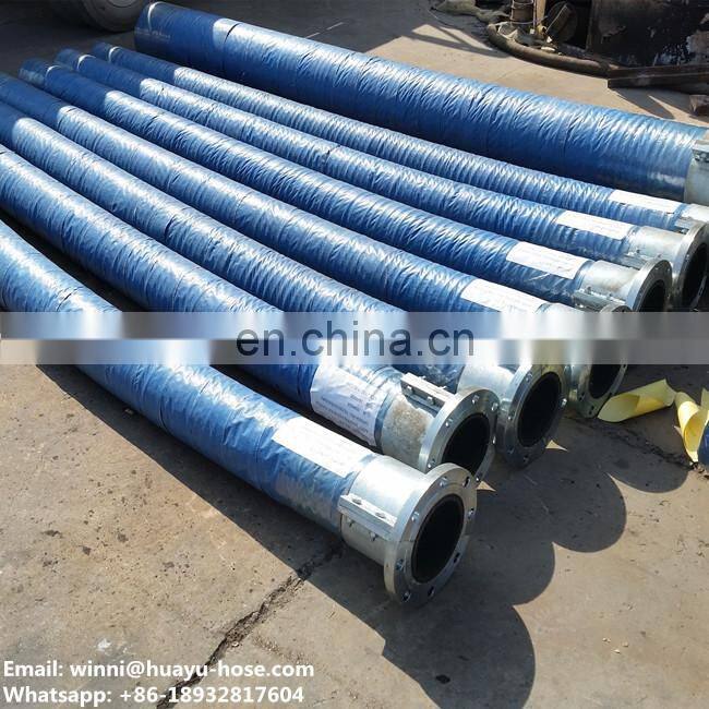 water/oil/mud/sand rubber dredging suction discharge hose