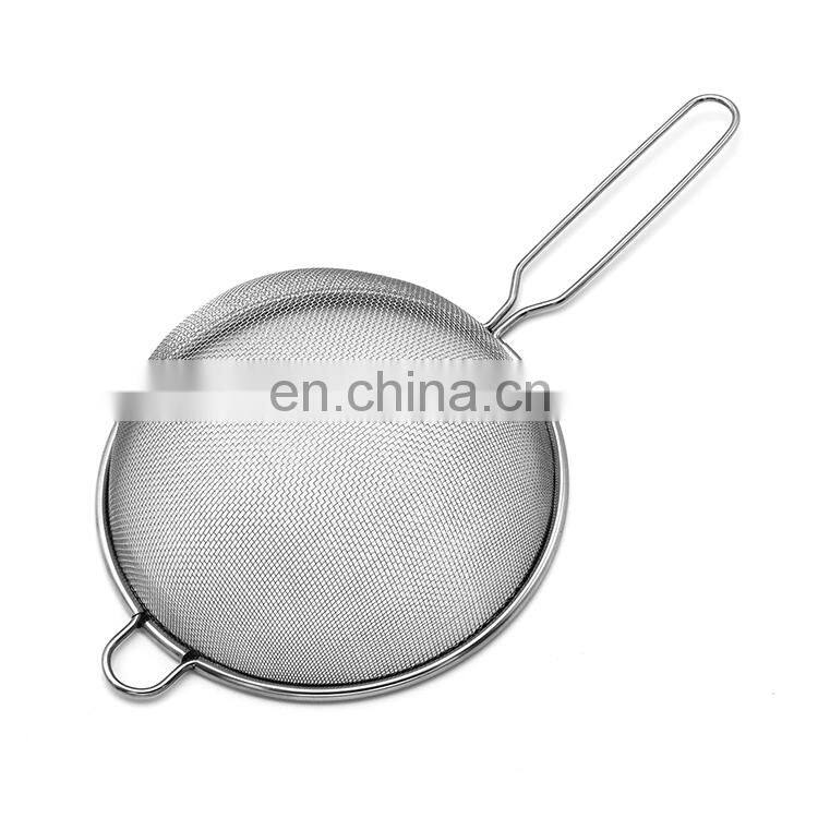 Stainless Steel Mesh Filter Strainer with Handle