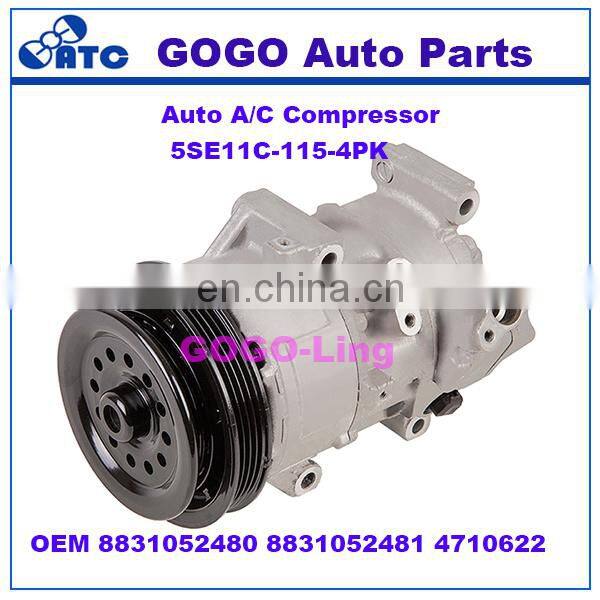 GOGO 5SE11C Auto A/C Compressor for TY Yaris 2006-2012 OEM 8831052480/8831052481 /4710622