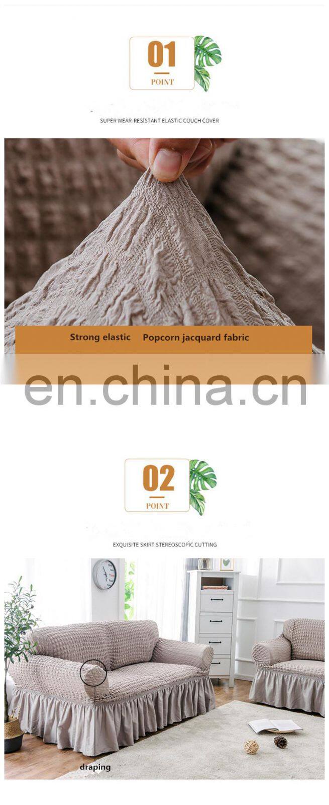 2019 latest oriental design fabric sofa cover for living room