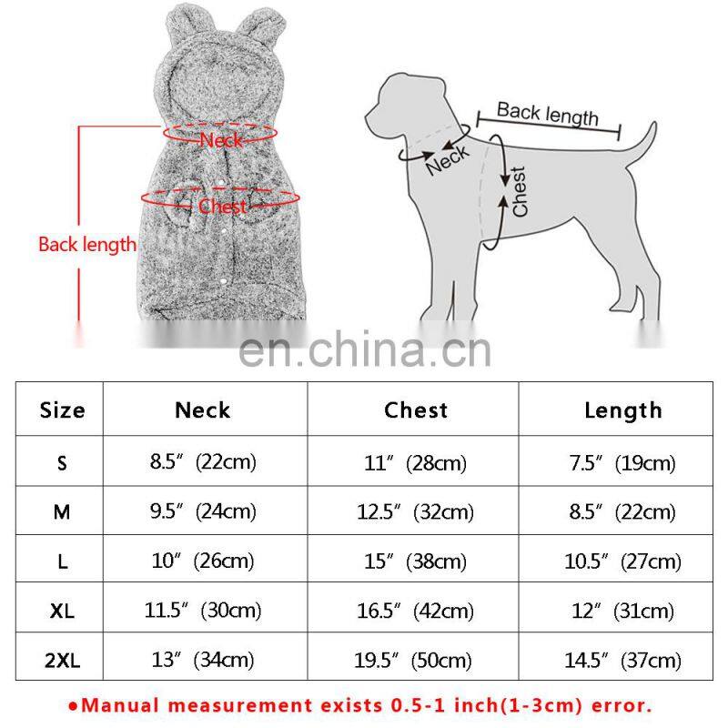 Puppy Kitten Coat Jacket Warm Cat Clothes Winter Costume Clothing for Small Pet Cat Kitten Coat Jacket
