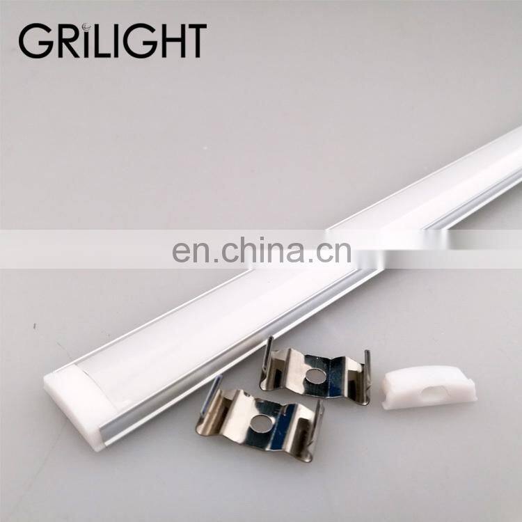 Grilight 6063 extrusion led strip light curved aluminum profile