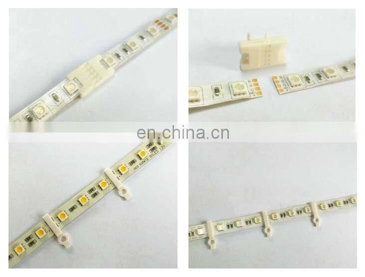 solderless 4 pin rgb led strip connector