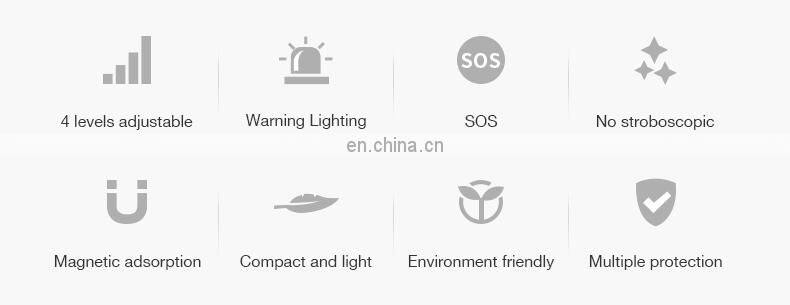 portable outdoor waterproof rechargeable emergency Light tube Multifunction LED Camping Light