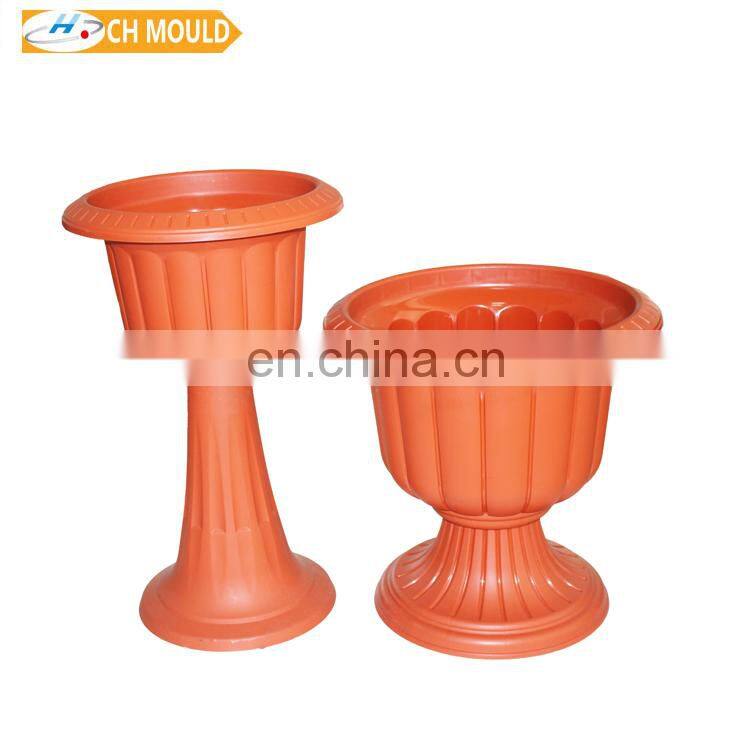 China manufacture plastic big flower pot mould for sell