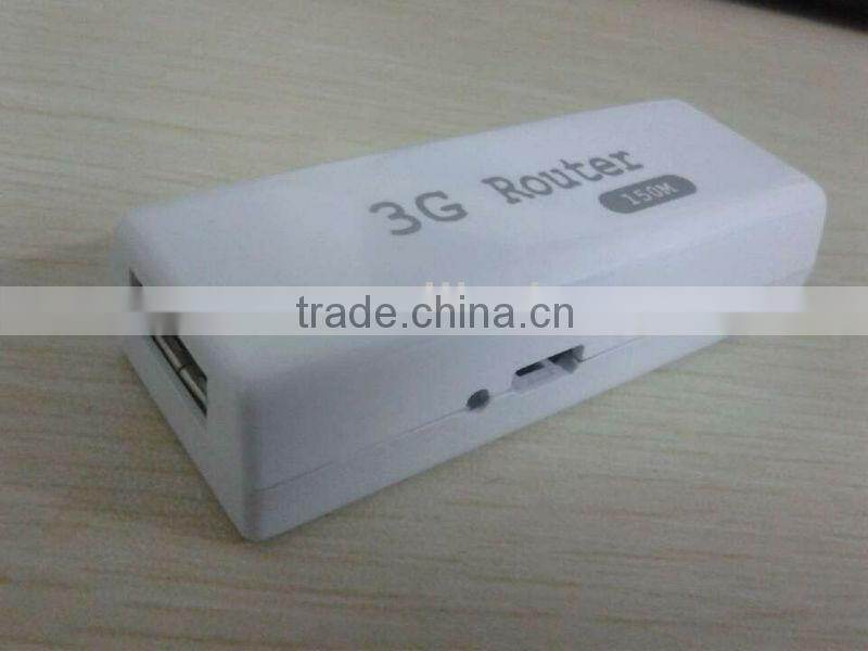 150M and USB powered smart 3g wifi router with Rj45 port