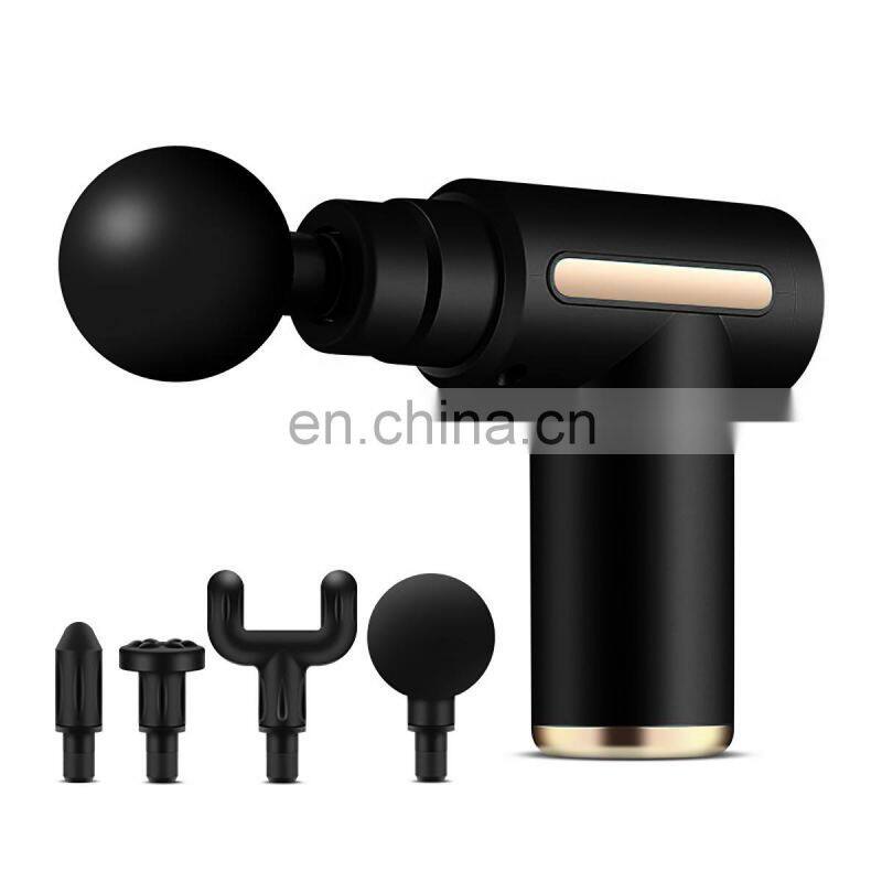 2021 New Design Brushless mini Massager  Low Sound Vibration Muscle Massage Gun