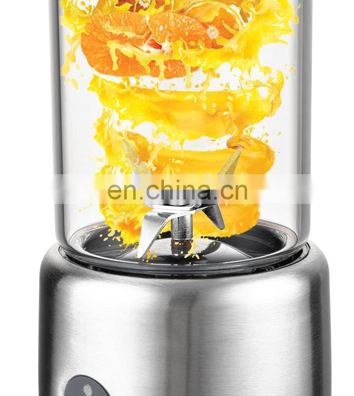 2020 Custom Usb Rechargeable Electric Blender Juicer Mixer Portable Blender With Direct Drink