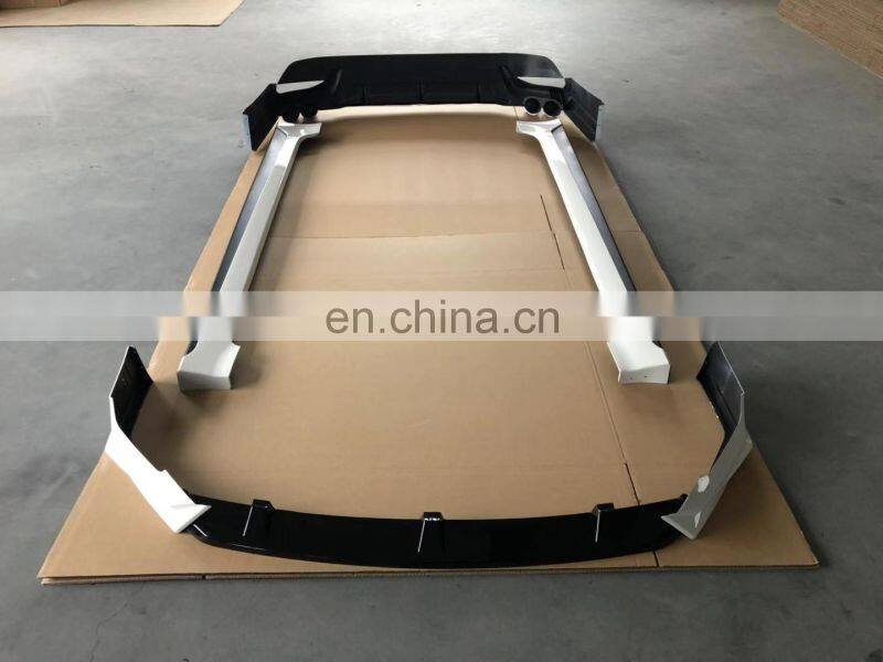 AUTO PARTS ABS PLASTIC FRONT AND REAR BODY KIT SIDE SKIRT FENDER FARE FOR 2019 corolla