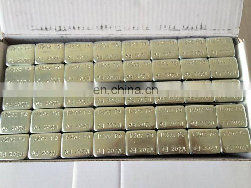 Hot sale PB Adhesive Wheel Balance Weights 1/2oz =14g plastic coated wheel weights manufacture