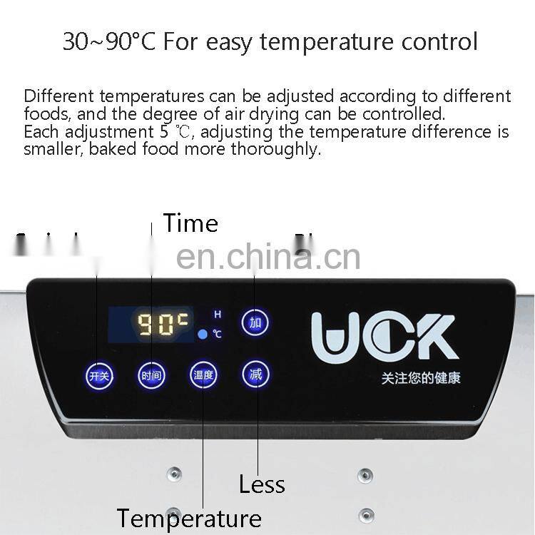 High Level Digital Control 15 Trays Electric Commercial Fruit Food Dehydrator