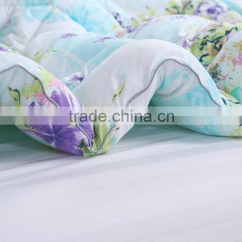 high quality microfiber quilts polyester duvets winter comforters made in China