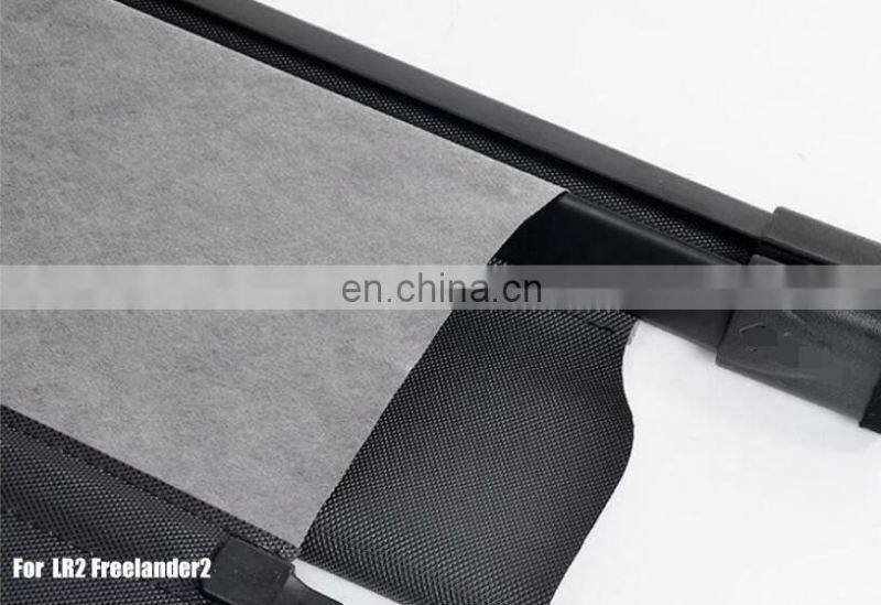 Black Trunk Shade Rear Cargo Cover for  Freelander 2 LR2 2008 - 2014