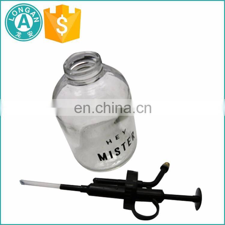 300Ml Cosmetics Lotion Foam Colorful Crimpless Garden Flower Plant Hand Pump Spray Glass Bottle With Perfume Pump Sprayer