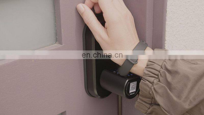 WE.LOCK Lowest Price smart furniture combination lock door handle keyless door lock