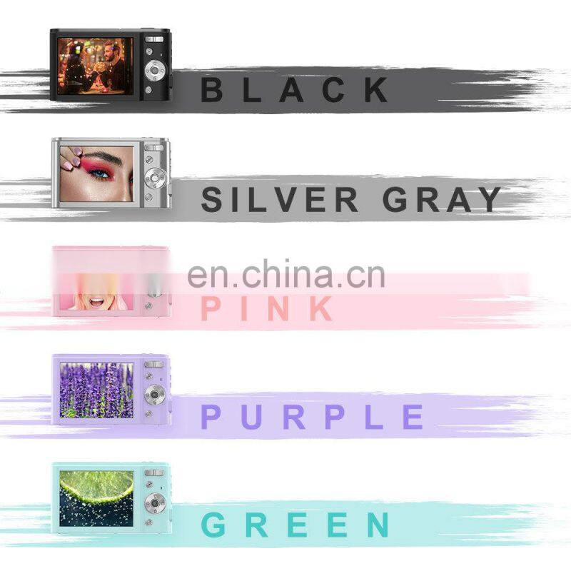 2.7K 44MP 16X Digital Zoom 700mAh Lithium Battery Photo Digital kids video Camera made in China