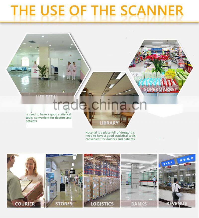 Trade Assurance RD2800 usb wireless barcode scanner database with USB interface to connect with computer usb barcode scanner